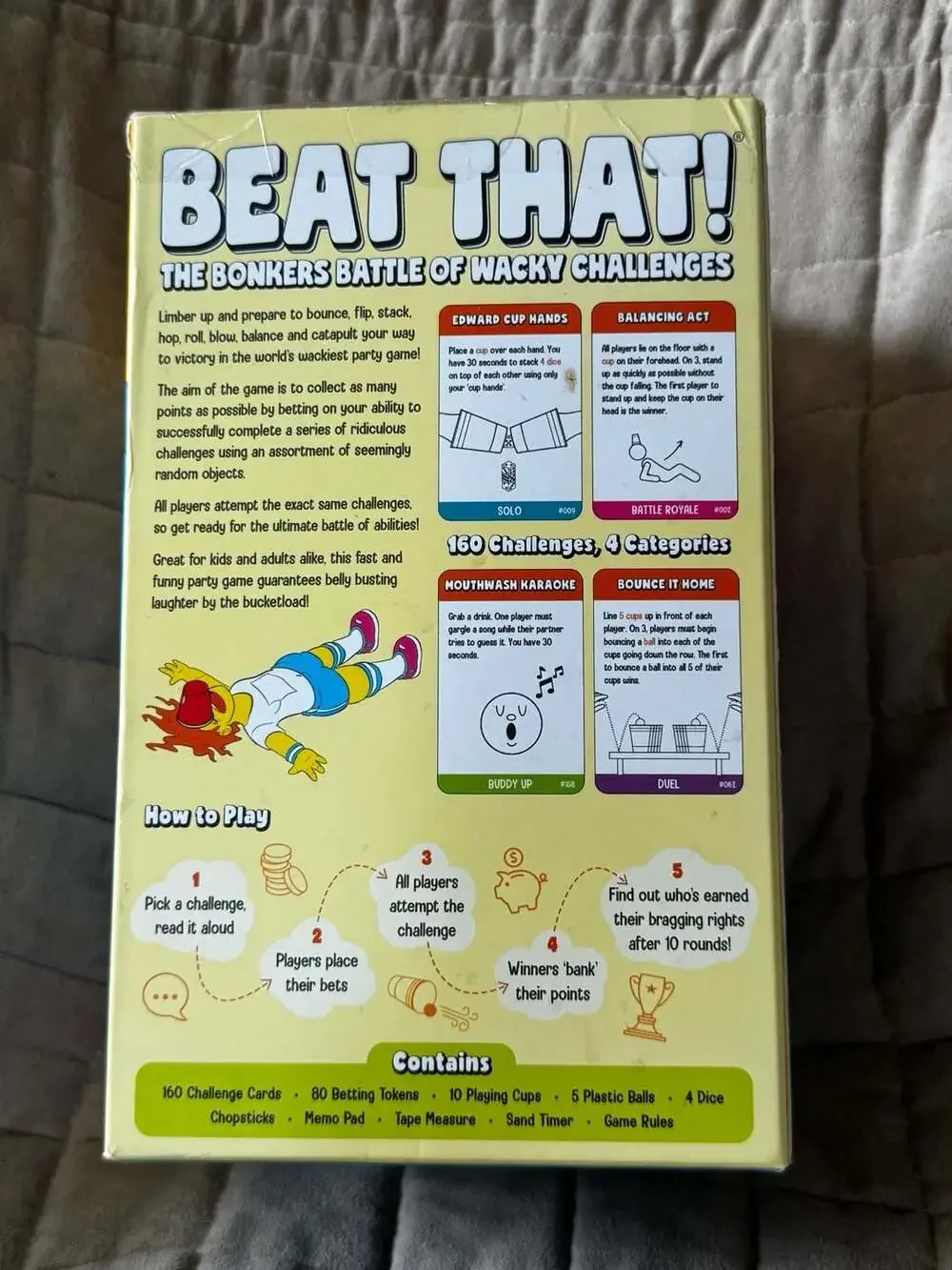 Beat That! The Bonkers Battle of Wacky Challenges Party Game